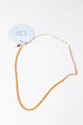 Ellis Necklace, Orange | Betsy Pittard