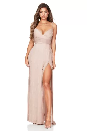 Nookie Halle Gown - Nude